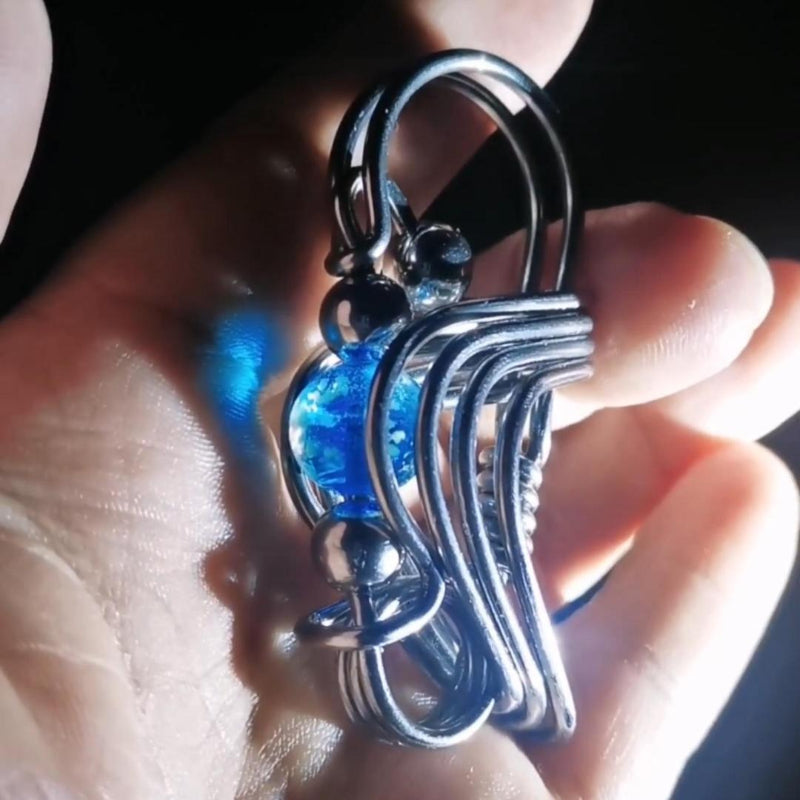 Luminous bead keychain