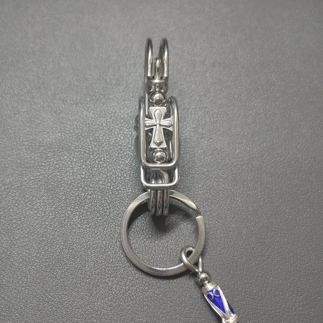 Cross handmade keychain