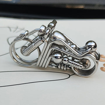 Handmade Motorcycle Keychain